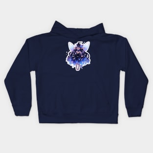 Pastel Goth Night Fairy Kids Hoodie